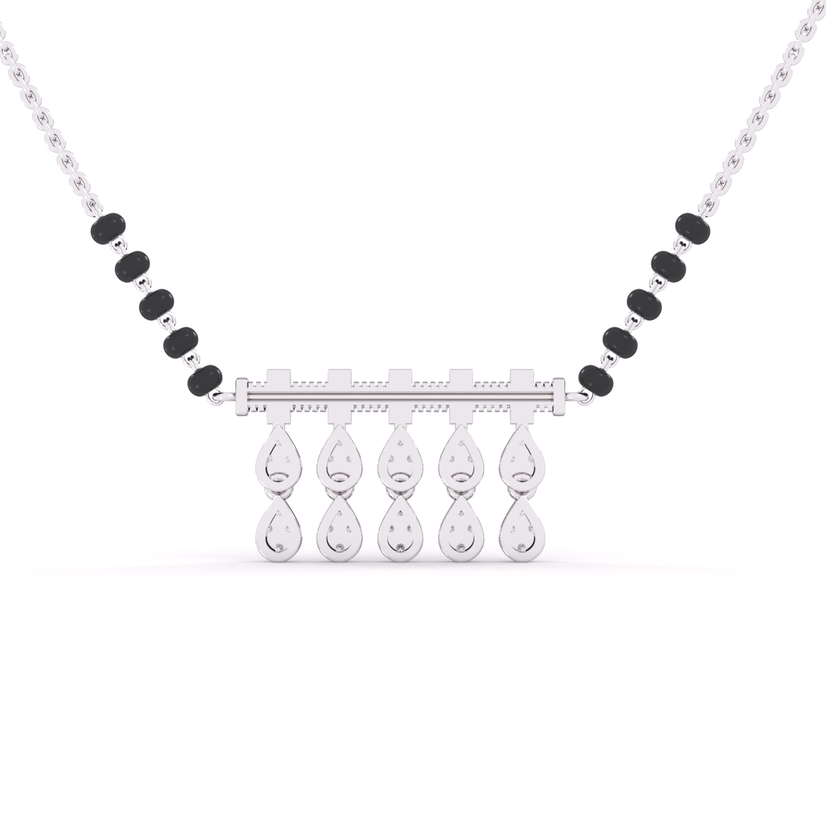 Designer Lab Grown Diamond Mangalsutra